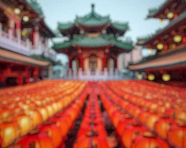 A Chinese palace from ancient times